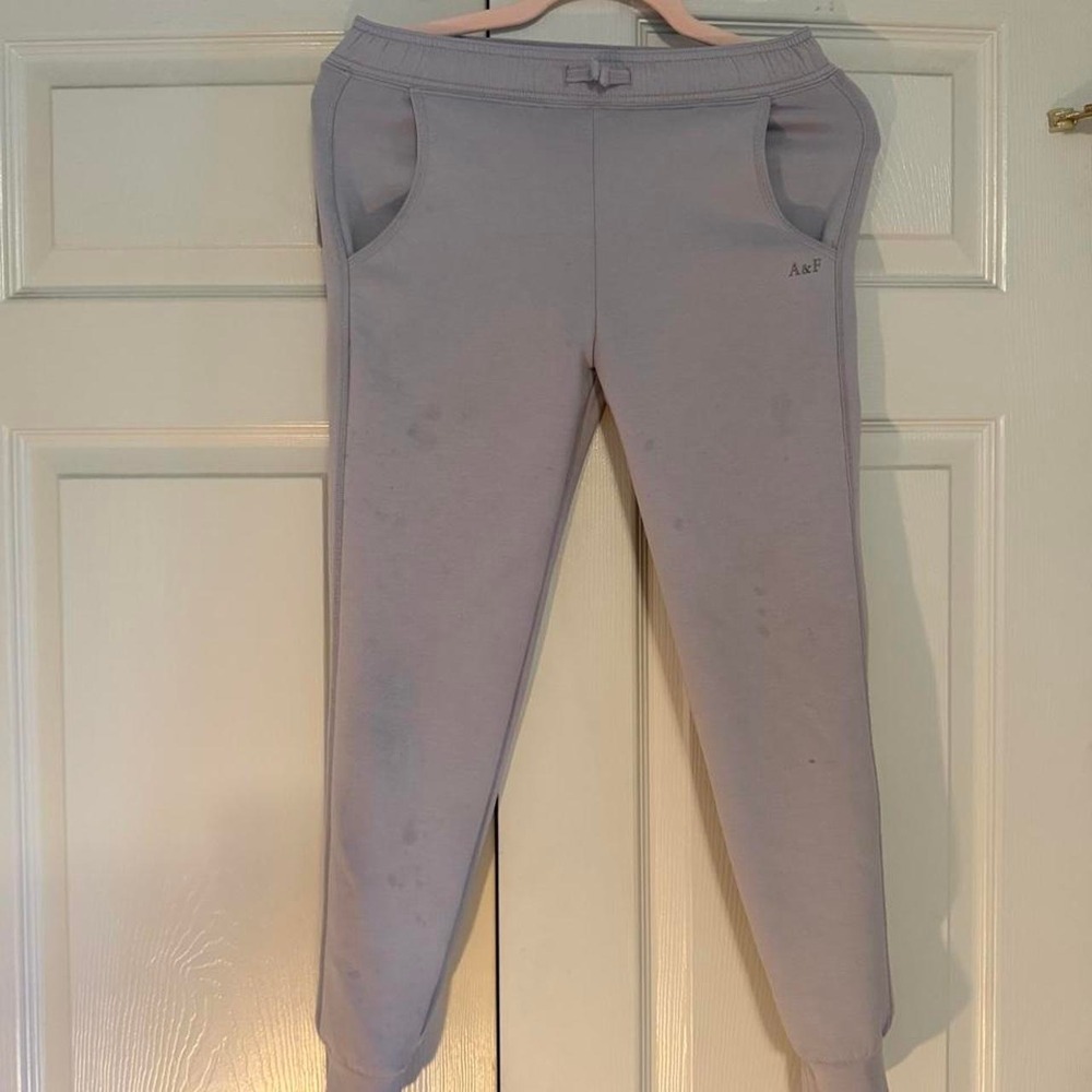 Abercrombie and Fitch Boys grey pants 9/10